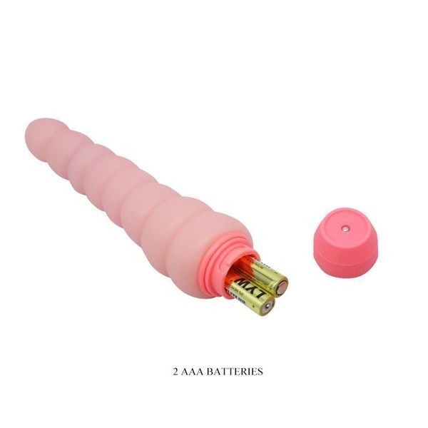 Вібратор Flexi Vibe Sensual Spine, 19 см (тілесний) 47060 фото