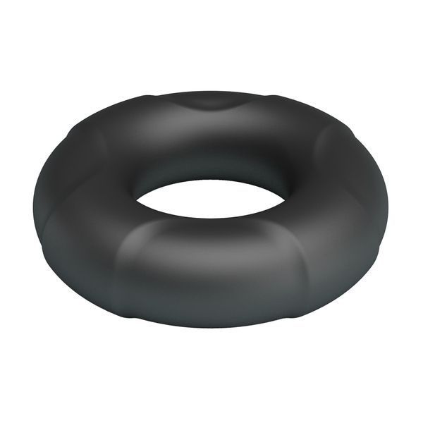 Кільце ерекційне Crazy Bull Super Soft Silicone Arvell, 6 см (чорний) 117312 фото
