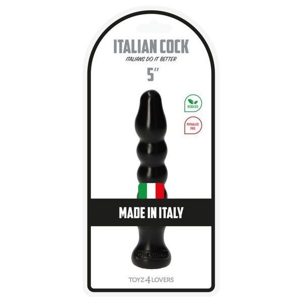 Анальная пробка Toyz4lovers Gaio, 13 см (черный) 73910 фото