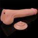 Фалоімітатор LoveToy Sliding-Skin Dual Layer Dong, 29 см (тілесний) 44484 фото 6
