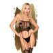 Бодистокинг Penthouse Lingerie Sex Dealer, S-L (чёрный) 21416 фото 1