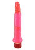 Вібратор Seven Creations Jelly Anal, 20 см (рожевий) 77786 фото