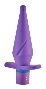 Анальна пробка Dream Toys Tingling Touch, 13 см (фіолетовий) 227968 фото