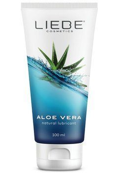 Лубрикант на водной основе Liebe Natural with Aloe Vera, 100 мл 47216 фото