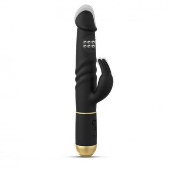 Вібратор-кролик Dorcel Furious 2.0, 27 см (чорний) 25760 фото