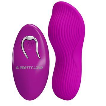 Вібратор в трусики Pretty Love Romario, 8.9 см (фіолетовий) 116902 фото