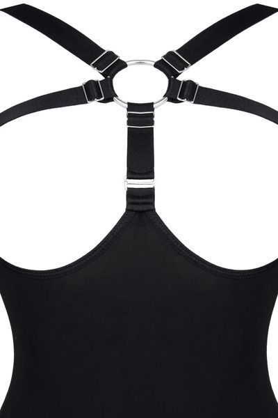 Боді Demoniq LadyX Elena, XL (чорний) 88182 фото