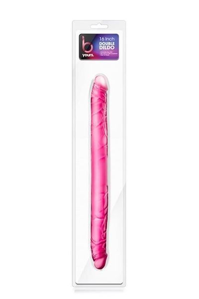 Двухсторонний фаллоимитатор B Yours 16 Inch Double Dildo, 40.6 см (розовый) 78948 фото