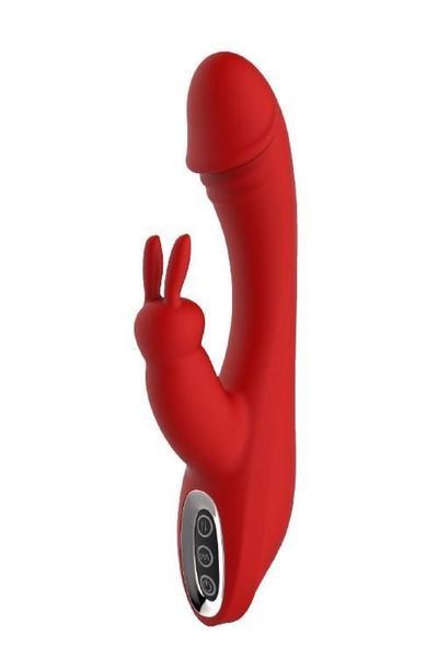 Вибратор-кролик Dream Toys Red Revolution Artemis, 21 см (красный) 16772 фото