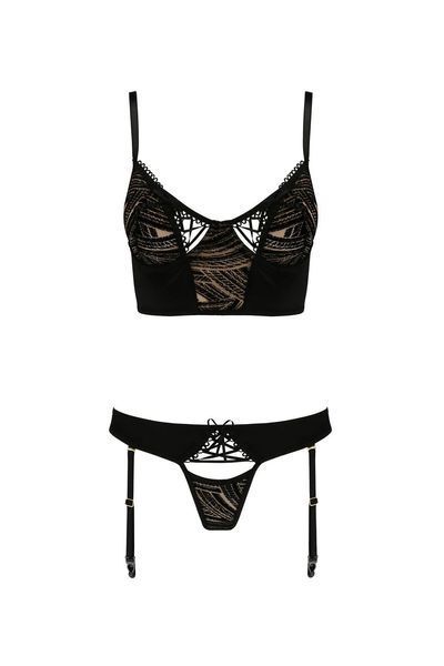Сексуальний комплект Casmir Lara, L/XL (чорний) 88960 фото