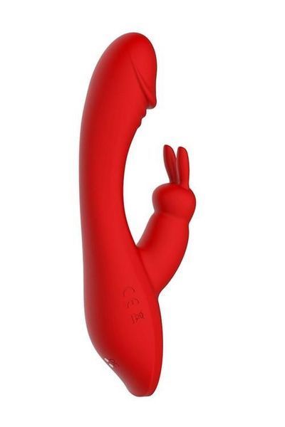 Вибратор-кролик Dream Toys Red Revolution Artemis, 21 см (красный) 16772 фото