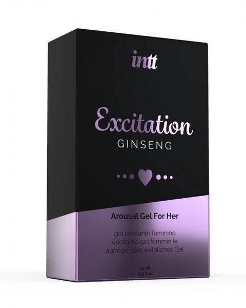 Стимулювальний гель Intt Excitation для жінок, 15 мл 16962 фото