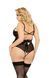Боди Softline Amelia, 3XL (черный) 96866 фото 3