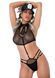 Эротический костюм Daring Intimates Naughty Police Roleplay Set, S/M (черный) 125204 фото 1