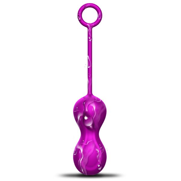 Набір вагінальних кульок Foxshow Kegel Balls Set, 3 шт (фіолетовий) 11232 фото