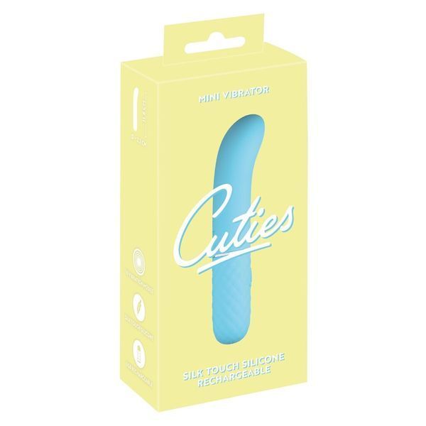 Вібратор Cuties Mini, 11.8 см (блакитний) 31272_EU фото