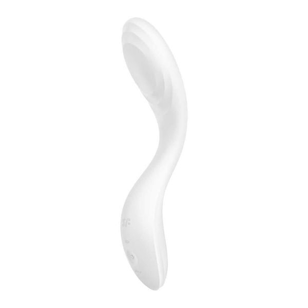 Вібратор Satisfyer Rrrolling Pleasure, 22 см (білий) 40674 фото