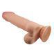 Фалоімітатор Pretty Love Sliding Skin Bendable 9,4'', 24 см (тілесний) 54158 фото 5