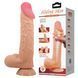 Фалоімітатор Pretty Love Sliding Skin Bendable 9,4'', 24 см (тілесний) 54158 фото 1