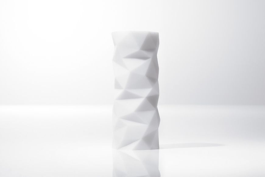 Мастурбатор Tenga 3D Polygon (белый) 46028 фото