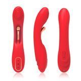 Вібратор B - Series Joy Fishhook Red Dual, 23.4 см (червоний) 210948 фото