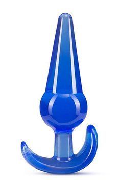 Анальна пробка B Yours Large Anal Plug, 12.1 см (синій) 79142 фото
