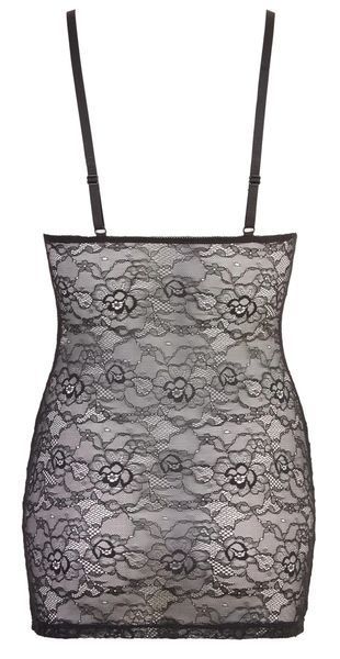 Міні-сукня Cottelli Lingerie Lace, M (чорний) 83502 фото