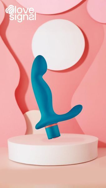 Анальная пробка Dream Toys Love Thunder, 15 см (синий) 227970 фото