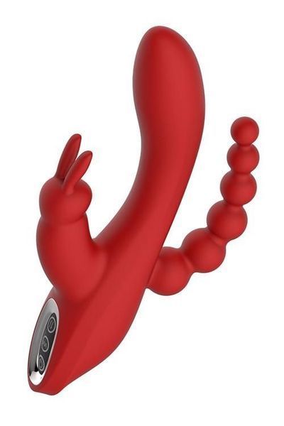 Вібратор-кролик Dream Toys Hera, 21 см (червоний) 16774 фото