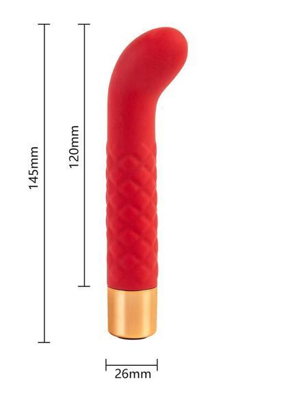Вибратор B - Series Lyla G Spot, 14.5 см (красный) 47510_EU фото