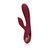 Вибратор-кролик Loveline Smooth Silicone Rabbit, 20 см (вишневый) 79512 фото
