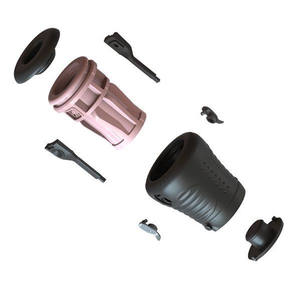 Мастурбатор с электростимуляцией ElectraStim Jack Socket XL (черный) 34156_EU фото