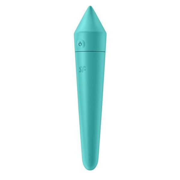 Міні вібратор Satisfyer Ultra Power Bullet 8, 13,6 см (блакитний) 24514 фото