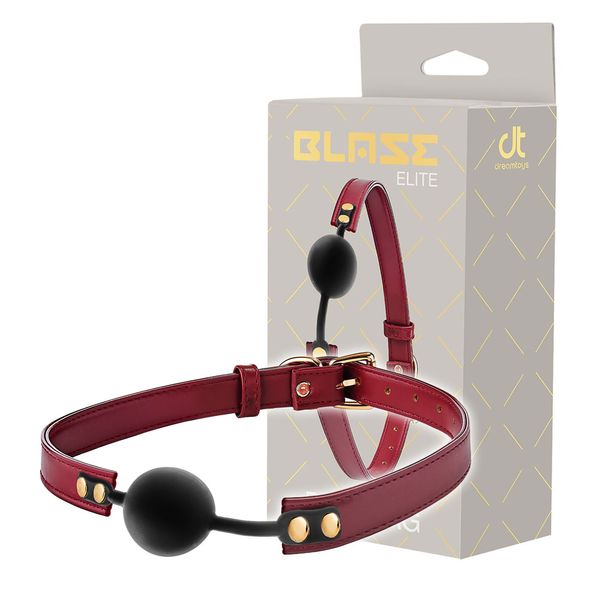 Кляп Blaze Elite Ball Gag, 4,1 см (красный) 47862 фото