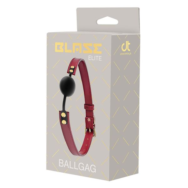 Кляп Blaze Elite Ball Gag, 4,1 см (красный) 47862 фото