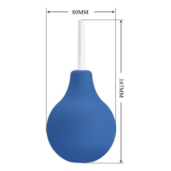 Анальний душ MR Play Anal Douche Blueb, 224 мл (синій) 54450 фото