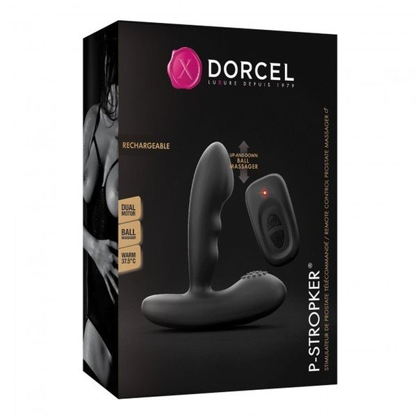 Массажеры простаты Dorcel P-Stroker, 11,2 см (черный) 12815 фото