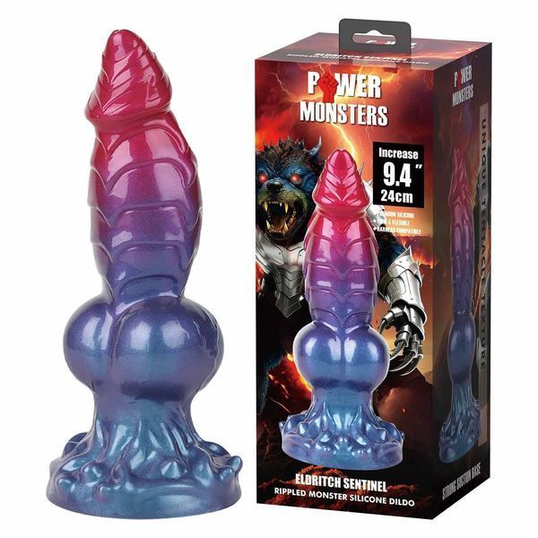 Фаллоимитатор Power Monsters Eldritch Sentinel, 24 см (мульти) 225350 фото