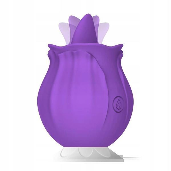 Вибратор для клитора Purple Rose, 7,8 см (фиолетовый) 36680 фото
