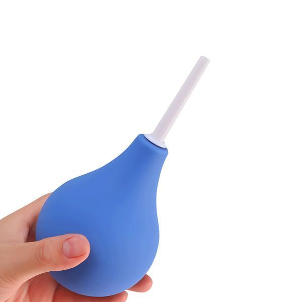 Анальний душ MR Play Anal Douche Blueb, 224 мл (синій) 54450 фото