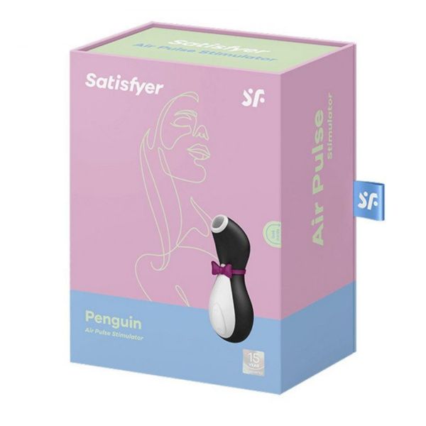 Вакуумный стимулятор клитора Satisfyer Pro Penguin Next Generation, 12 см (черный) 8770 фото