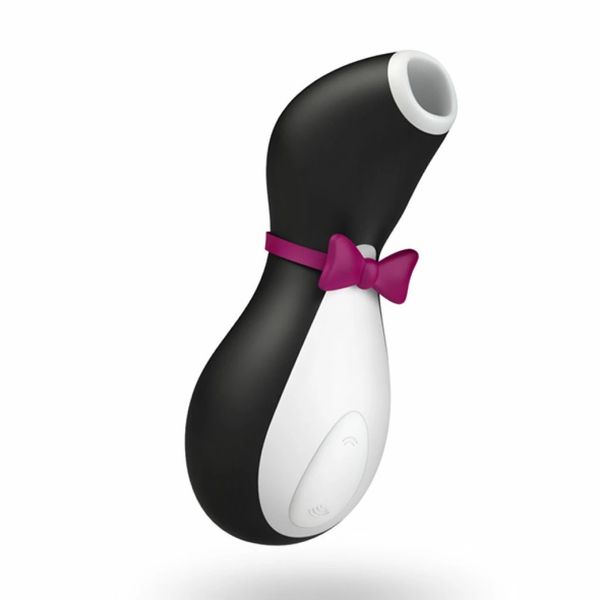 Вакуумный стимулятор клитора Satisfyer Pro Penguin Next Generation, 12 см (черный) 8770 фото