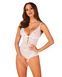 Еротичне боді з відкритою промежиною Obsessive Heavenlly XS/S (білий) 32212 фото 1