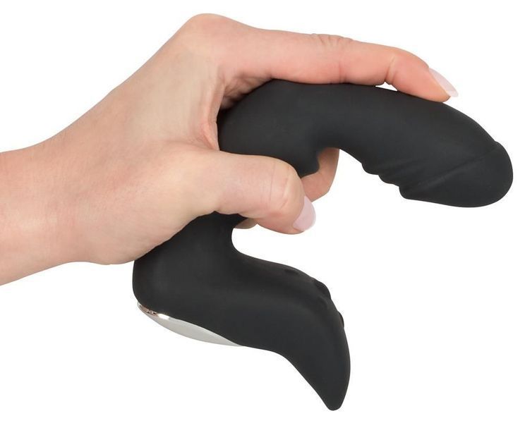 Масажер простати Rebel Rechargeable Prostate Stimulator, 12.7 см (чорний) 19154 фото