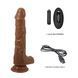Реалистичный вибратор Baile Beautiful Encounter Bodach Remote Control, 21 см (коричневый) 22520_EU фото 8