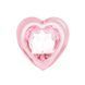 Анальна пробка EasyToys Anal Plug Glass M, 8.3 см (рожевий) 162730 фото 5