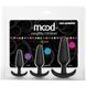 Анальна пробка Doc Johnson Mood Naughty Trainer Set, 3 шт (чорний) 126622 фото 2