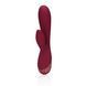 Вибратор-кролик Loveline Smooth Silicone Rabbit, 20 см (вишневый) 79512 фото 8