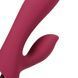 Вибратор-кролик Loveline Smooth Silicone Rabbit, 20 см (вишневый) 79512 фото 4