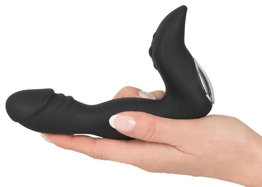 Масажер простати Rebel Rechargeable Prostate Stimulator, 12.7 см (чорний) 19154 фото